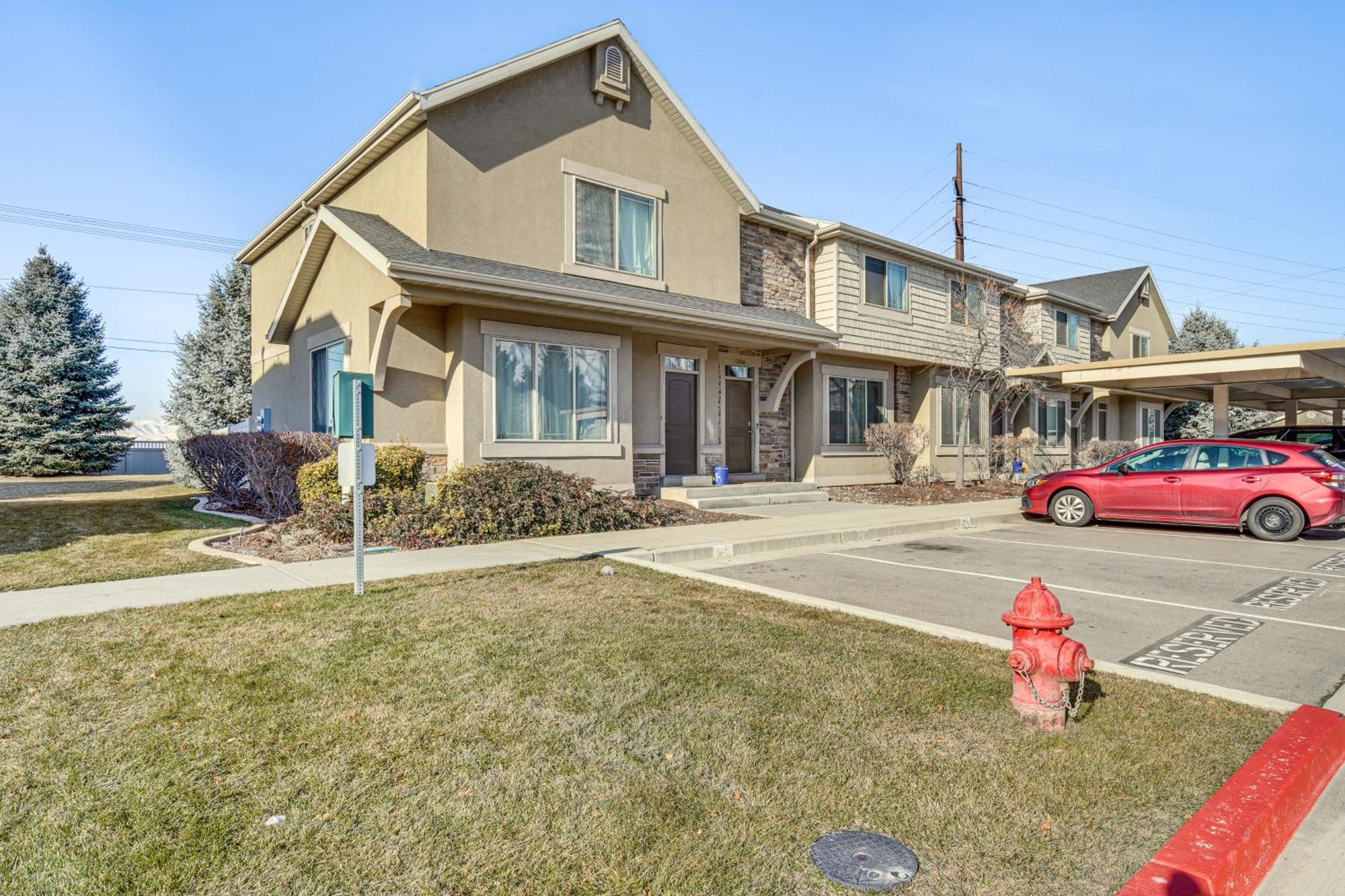 Charming Orem Townhome 5 Mi To Byu! Exteriér fotografie